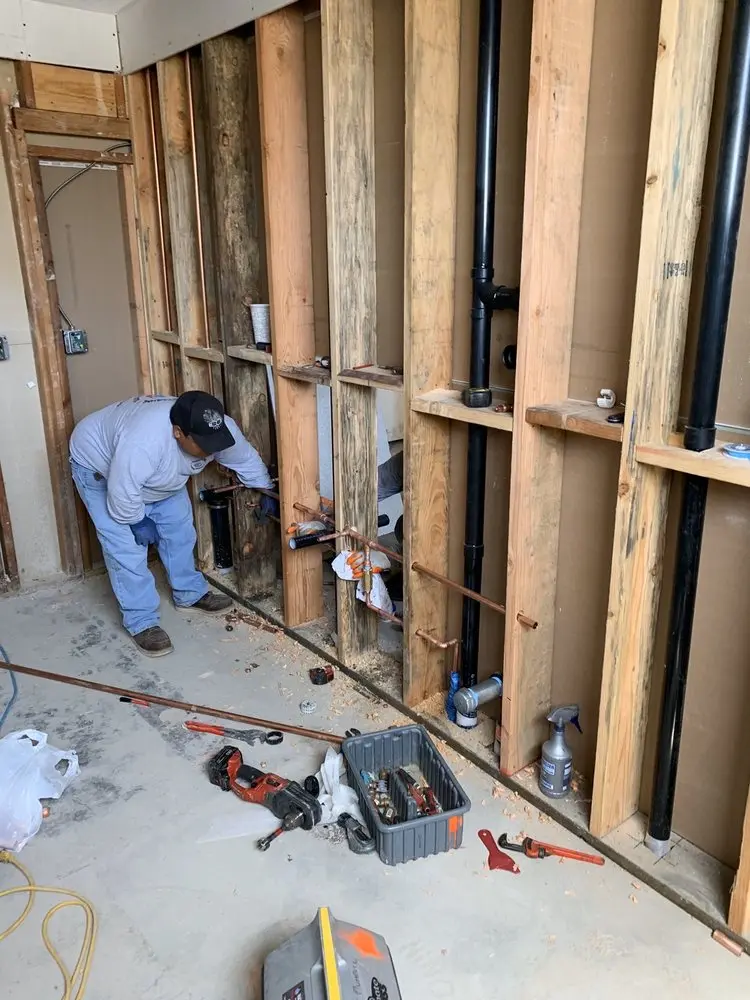 Commercial rough-in plumbing for Commercial Plumbing in Garmantown